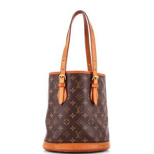 Louis Vuitton Petit Bucket Bag Canvas #244114L10B